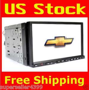 Din 7 Car DVD Stereo Player+HD Monitor radio System  