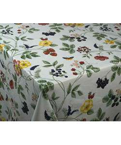 Garden Vine Vinyl Tablecloth  