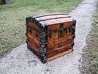 VINTAGE CHEST small jewelry box ANTIQUE TRUNK  