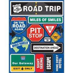 Signature Dimensional Road Trip Stickers  