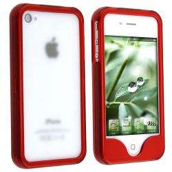 Red Bumper Case for Apple iPhone 4  Overstock