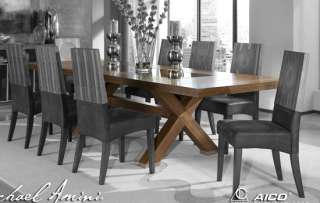 Timber Art Deco Dining Table  