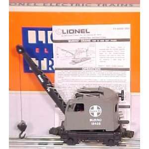    Lionel 6 18405 Santa Fe Operating Burro Crane LN/Box Toys & Games