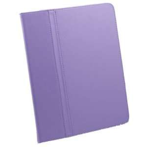  Purple Leather Skin Case Cover Pouch for Apple iPad Electronics