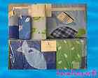   Barn Kids Blue Turtle Tie dye quilt bumper Nursery Bedding 6pcs set