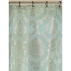 Woven Jacquard Damask Shower Curtain  Overstock