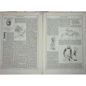   : 1867 ART JOURNAL MIDDLE AGES KNIGHTS ARMOUR HORSES: Home & Kitchen