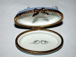   auction is for a Vintage Limoges France Its A Boy Trinket Box