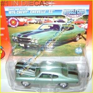   70 CHEVY CHEVROLET CHEVELLE SS MUSCLE CARS DIECAST JOHNNY LIGHTNING JL
