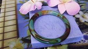 57mm CHINESE JADE BANGLE MULTI COLOR AGATE  