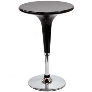  Ice Cream Bar Table in Black: Home & Kitchen