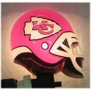   : NFL Kansas City Chiefs Helmet Shaped Night Light: Sports & Outdoors