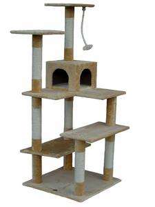 Cat Tree House Toy Bed Scratcher Post Furniture F55  