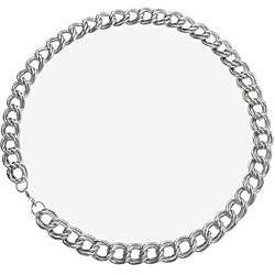 Stainless Steel Curb Chain Necklace  Overstock