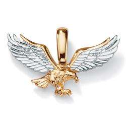 10k Gold Overlay Eagle Pendant  