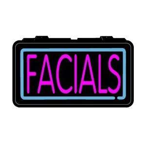  Facials Backlit Lighted Imitation Neon Sign