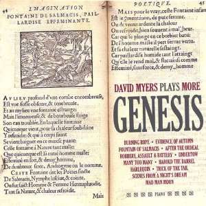  Plays More Genesis David Myers Music