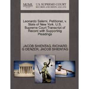 Leonardo Salemi, Petitioner, v. State of New York. U.S. Supreme Court 