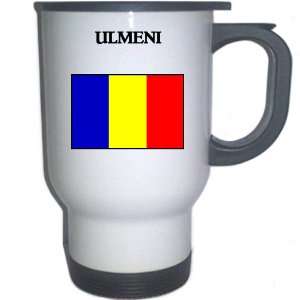  Romania   ULMENI White Stainless Steel Mug Everything 