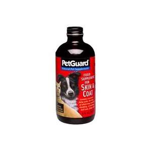  Skin & Coat Supplement For Dogs & Cats 8 oz. Bottle: Pet Supplies