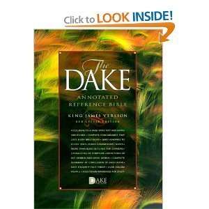  The Dake Annotated Reference Bible   Standard (Bonded 