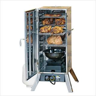 TSM Products Stainless Steel Propane Gas Smoker 41350 015913413502 