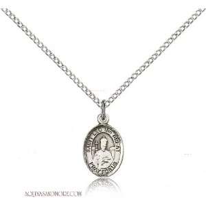 St. Leo the Great Small Sterling Silver Medal