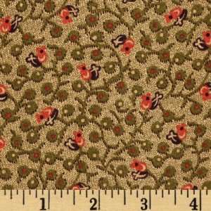   Vines Olive Fabric By The Yard: jo_morton: Arts, Crafts & Sewing