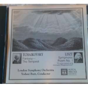    Tchaikovsky Fantasy the Tempest/Lizst Symphonic Poem No. 1 Music