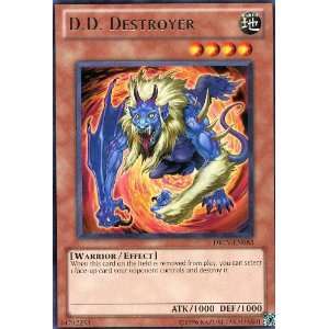   YuGiOh DUELIST REVOLUTION D.D. DESTROYER rare DREV EN083 Toys & Games