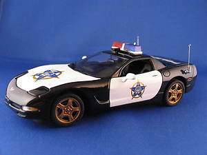 1999 Corvette Hardtop   Police FOP Rally LE Version   Franklin Mint 