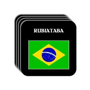  Brazil   RUBIATABA Set of 4 Mini Mousepad Coasters 