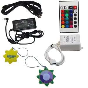 HQRP 24 keys 16 colors IR Remote Wireless RGB LED Light Controller w 