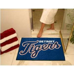 Detroit Tigers MLB All Star Floor Mat (34x45):  Sports 