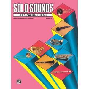  Solo Sounds for French Horn (0029156042177) Alfred 