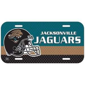  Jacksonville Jaguars Plastic License Plate Sports 