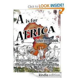 is for Africa Coloring Book Michael I. Samulak  Kindle 