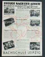 FREUDE UND ARBEIT JOY & WORK GERMAN MAGAZINE 1938 WW2  