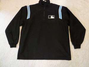 100% Licensed Majestic UMPIRE Authentic Onfield Pullover Gamer Jersey 