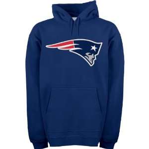 Reebok New England Patriots Logo Patch Hooded Fleece:  