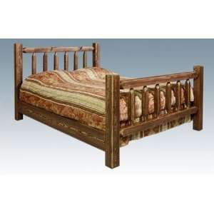  Montana Woodworks MWHCCAKBSL Homestead Bed, Stained and 
