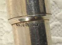   Vintage Italian Silver Bb Clarinet w/ HS* French Selmer Mouthpiece