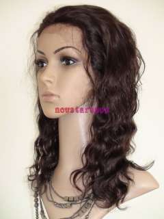 high quality 12 100% remy idian human hair full lace wig 2 