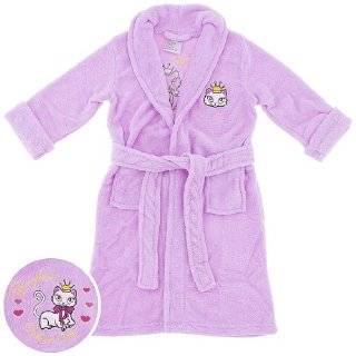 Sweet n Sassy Pink Princess Kitty Plush Bath Robe for Girls
