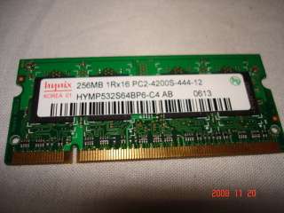 Hynix 256Mb Laptop RAM Memory DDR2 PC2 4200 TFC0608 +  