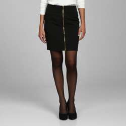 MICHAEL Michael Kors Womens Exposed Zip Skirt  