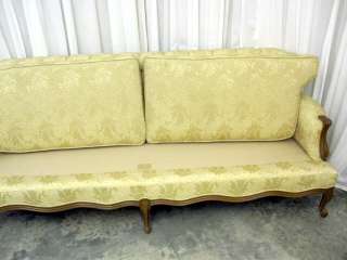 Vintage French Provincial Cream 1960s Sofa Extra Nice Perfect 