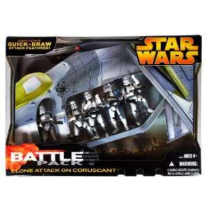  Hasbro Year 2005 Star Wars Battle Pack Series 4 Inch Tall 