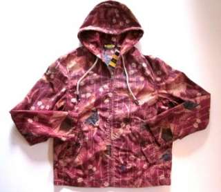 RALPH LAUREN RUGBY $248 Batik hooded windbreaker jacket S NWT  