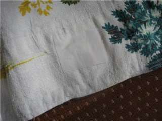 Lovely Vintage Barkcloth Curtain/Drapery/Fabric Panels (2)  